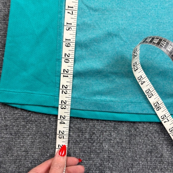 NIKE Women’s Blue Short Sleeve Dri-Fit Athletic Running Shirt size: Large - Picture 7 of 8